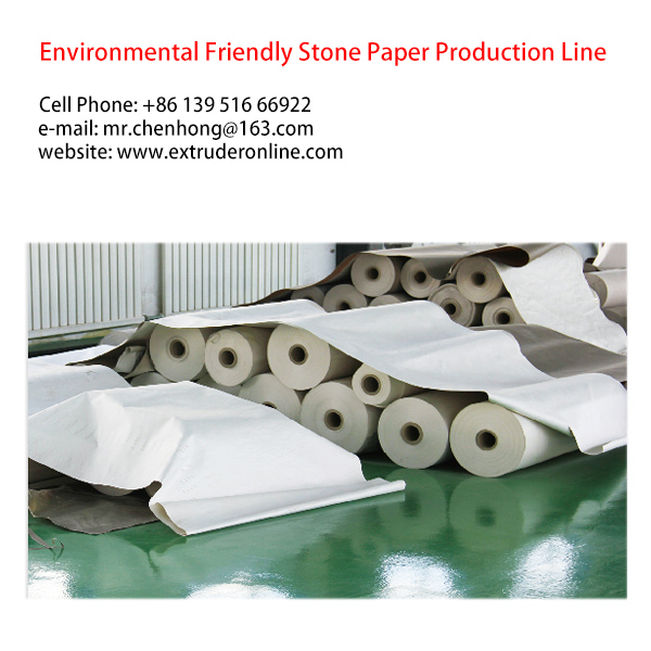 BIO Degradable Plastic Sheet Machine CaCo3 Filler plastic polymer extruder Featured Image