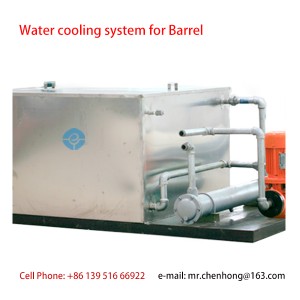 Water Tank Barrel Cooling system for plastic extruders