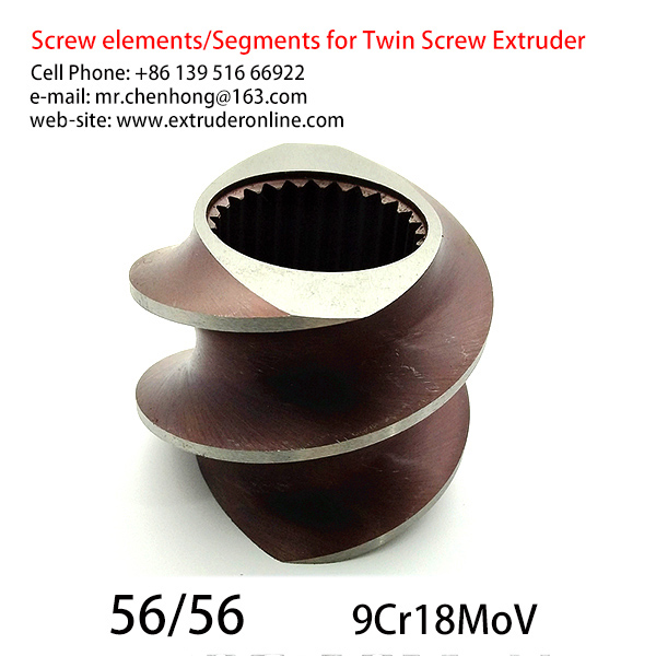 Twin Screw elements Segment used Twin Screw Plastic Polymer Extruder Featured Image
