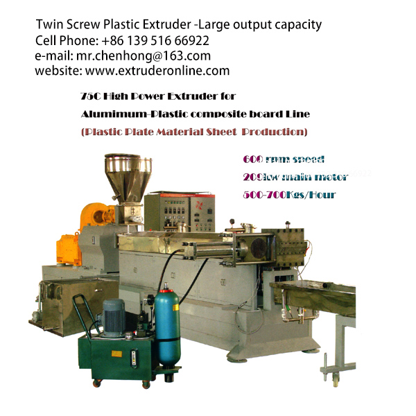 Co-rotating Parallel Twin Screw Plastic Polymer Extruder Featured Image