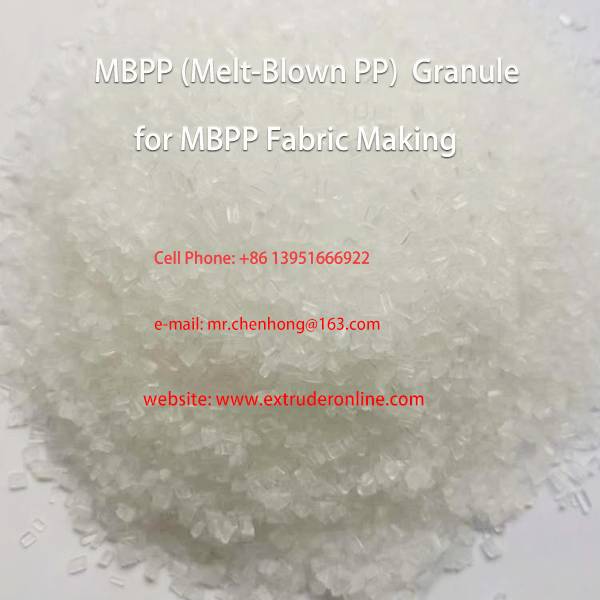 MBPP Melt Blown PP  N90 N95Fabric Granules Extruder Machine Featured Image