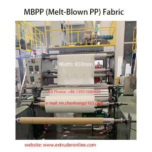 Melt Blown Polypropylene MBPP N90 N95Fabric Machine