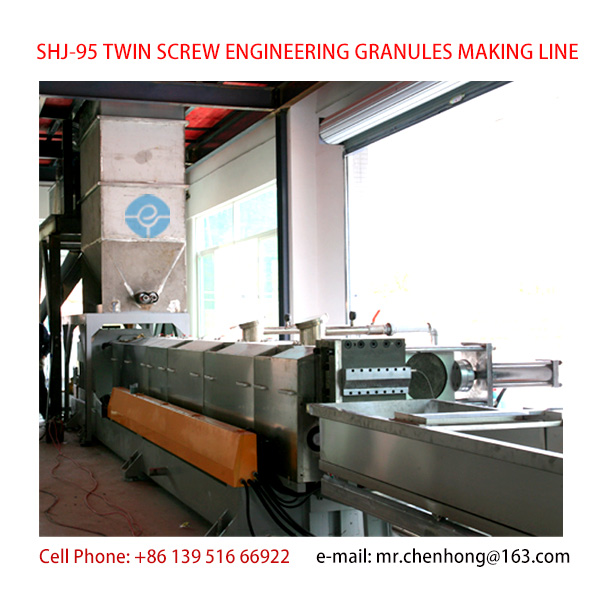 SHJ-95 TWIN SCREW ENGINEERING GRANULES MAKING LINE