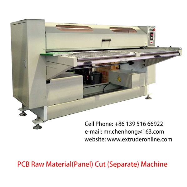 2019 Latest Design Pp Strap Band Extrusion Line - PCB CCL Board Cut machine Copper Clad Laminate Separate device Machine – Juli