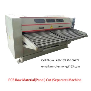 PCB CCL Cutting Machine Roller Shearing type Cooper Clad Laminate separating equipment