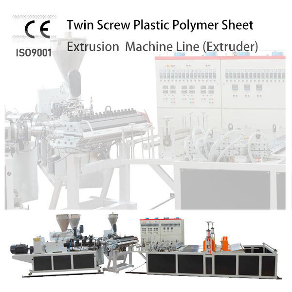 Good Wholesale Vendors Water Ring Pelletizing System - Twin Screw Plastic Polymer Sheet Extruder for plastic sheets and panel making machine – Juli