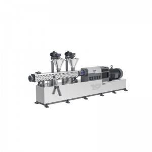 High Concerntrated Color Masterbatches Compounding Making Machine With Four Flights Screw