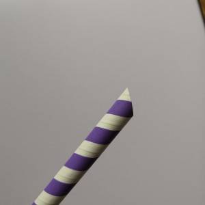 Bottom price Custom Biodegradable Striped Paper Straws For Drinking Use