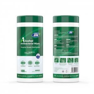 Non-woven Disposable Antivirus Care Cleaning Wet Wipe