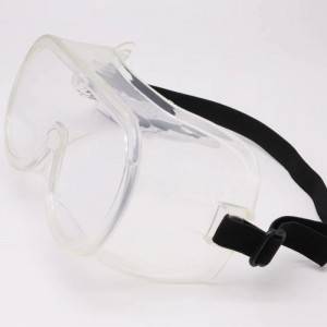 Hot Sale Transparent Disposable Protective Insolate Medical Goggle With Elastic Rope