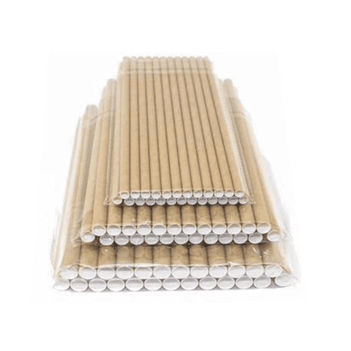 Hot Sale Food Grade Primary Color Biodegradable Paper Straw Custom Featured Image