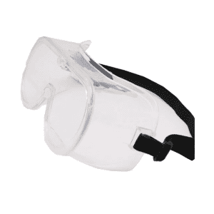 Clear Protective High Quality PVC Medical Insolate Goggle With Elastic Rope