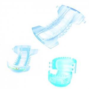 Good Absorbency Soft Comfort Medical Hospital Product Adult Diaper Custom