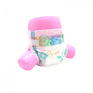 Cheap Price High Absorption Elastic Waistband Type Baby Diaper Custom