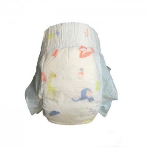 Factory Production Full Core Disposable Baby Diaper Custom