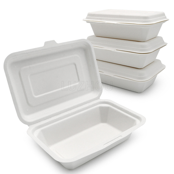 Disposable High Quality Biodegradable Tableware Clamshell For Fast Food Featured Image