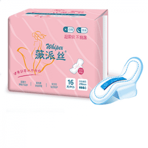Non-woven Surface Super Quality Sanitary Napkin Custom For Day Use