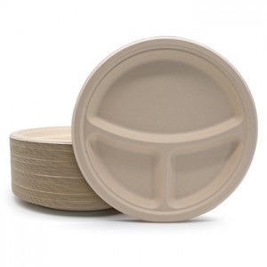 Top Quality Water Resistant Biodegradable Disposable Tableware For Fast Food