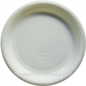 Microwavable Bagasse Sugarcane Food Container Non PFAS Tableware Plate