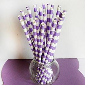 ODM Supplier Eco Disposable Bubble Tea Paper Straw Biodegradable 12mm*197mm Individually Wrapped Paper Drinking Straws