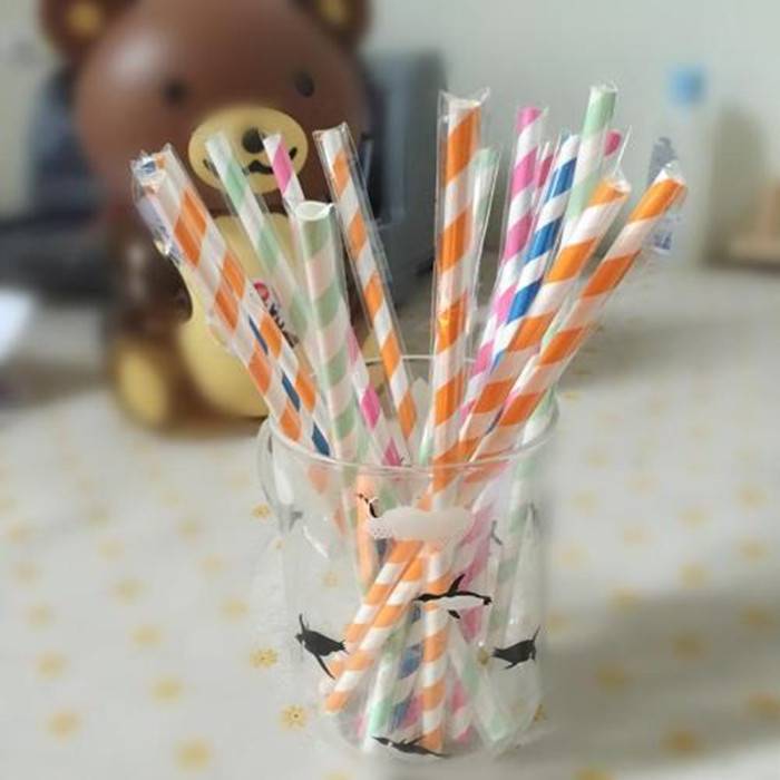 colorful paper straw 20