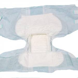 Incontinent Cheap  Biodegradable Adult Diaper Custom