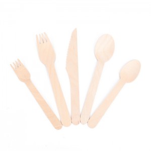 Factory Direct Sales Top Quality Biodegradable Wooden Tableware