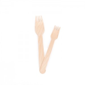 Natural Biodegradable Hot Sale Cutlery Set Wooden Tableware