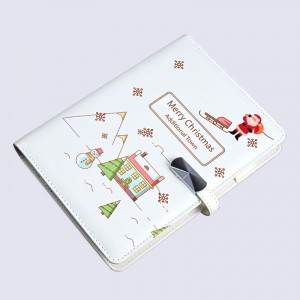 10000mah powerbank Christmas notebook with usb flash card