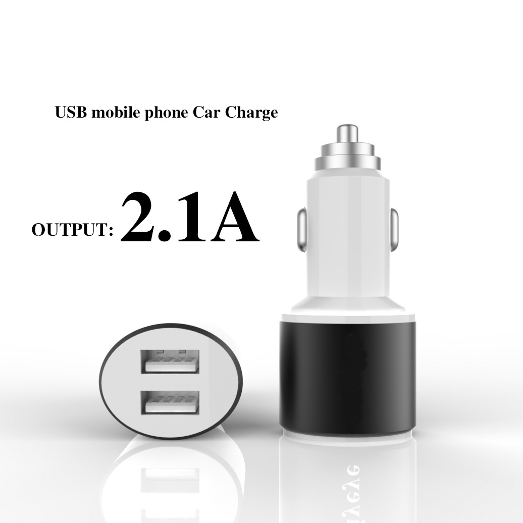 Bottom price Induction Phone Charger - LED Light Dual USB Car Charger – Fashione