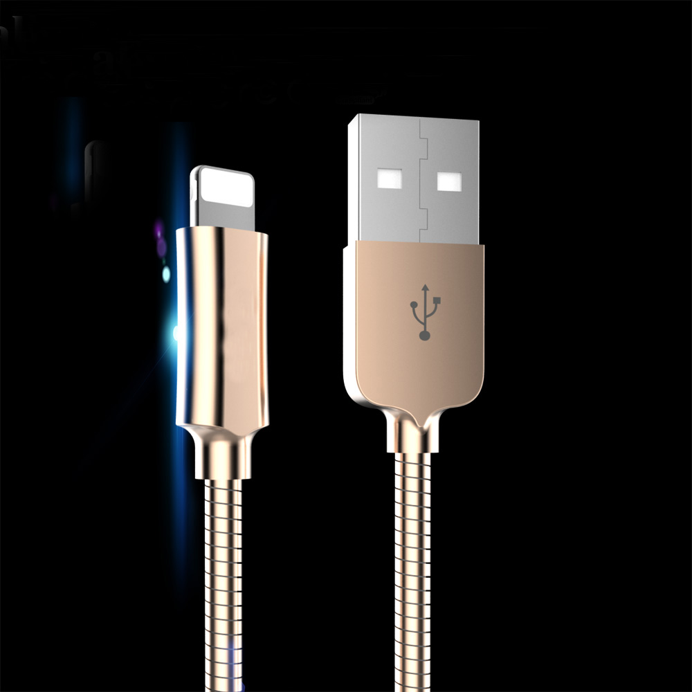 Metallic USB Cable Fast Charging for Lightning USB Cable Featured Image