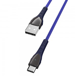 5V 2.4A OEM custom Durable type c cable usb data charging cable
