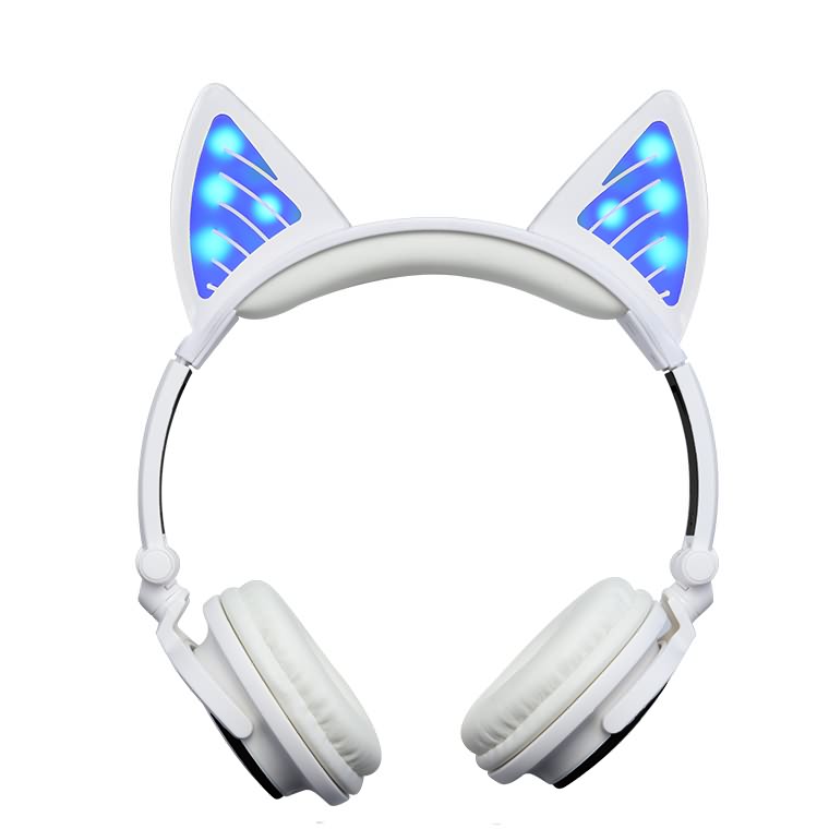 Factory Stock LED Portable Cat Wireless Bluetooth Headphone Featured Image