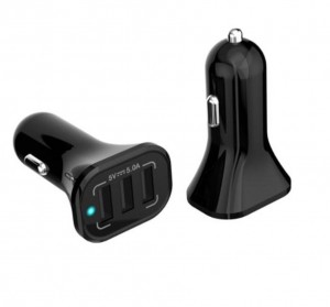 Hot selling 3 Ports Universal Mobile Phone Universal Fast Car Charger For Smart Phone