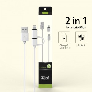 Factory price 2 in 1 Candy USB Cable Charge for Mobile Phone
