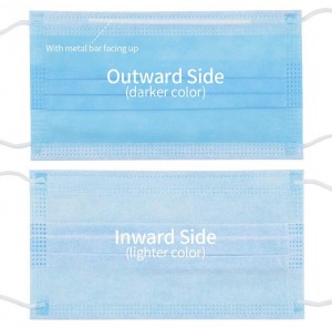 Disposable Nonwoven Surgical Face Mask With Ear Loop