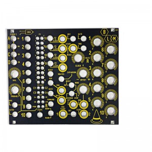 Black soldermask Controlling circuit board PCB