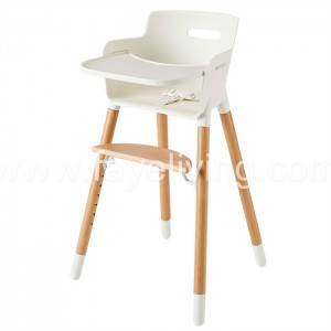 Modern Wood Baby Feeding Chair Baby High Chair