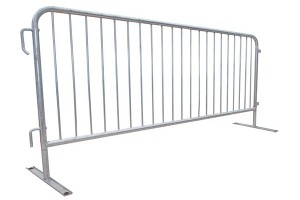 Galvanized Crowd Control barrier