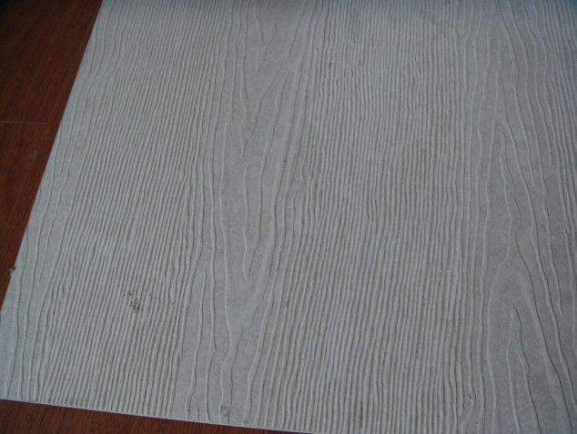 Waterproof Wood Grain Fiber Cement Board Sheet Fire Proof 100% Non Asbestos