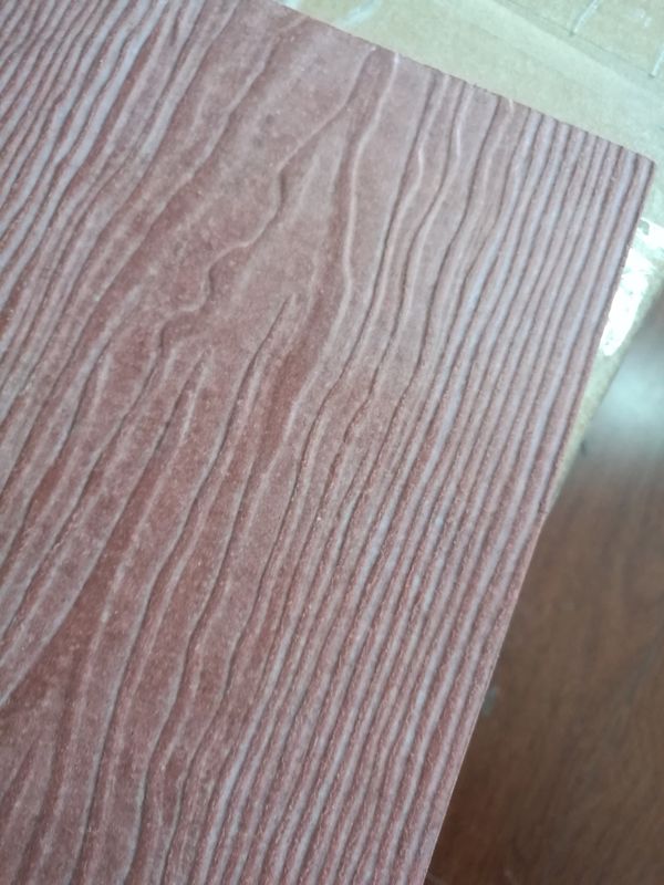 Decorative Waterproof Wood Fiber Cement Panel , Fiber Cement Board Siding