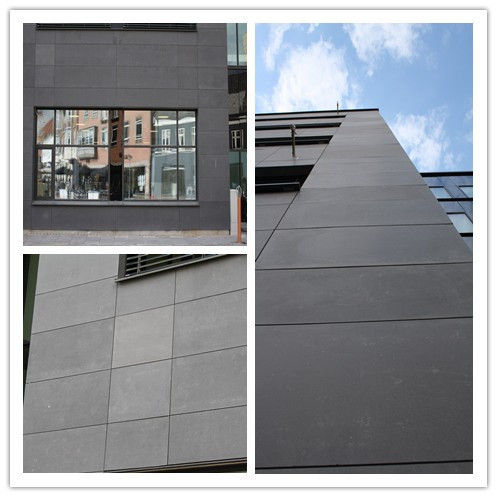 Compressed Exterior Fiber Cement Board For External Wall Decorative UV Coated