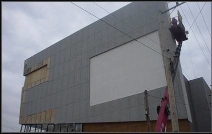Noise Proofing Fiber Cement Exterior Panels , Fibre Cement Sheet Cladding For Outdoor Use
