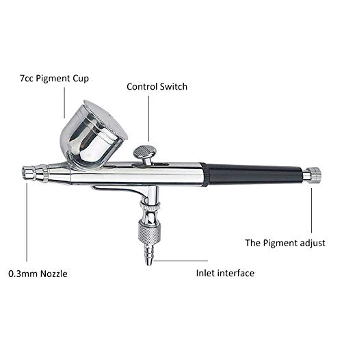 Best-Selling Cordless Airbrush For Barber Shop - Air Brush Spray Gun Paint Art for Tattoo, Nail Beauty, Makeup, Cake Decorating, Body Painting Airbrush – BOLT