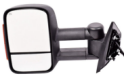 Towing Mirror for 2007-2013 CHEVROLET SILVERADO GMC SIERRA  BLACK 7252-07