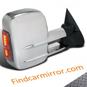 Slepespeil for Ford Ranger 2012+ Chrome