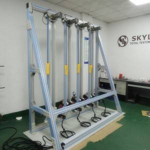 ISO 8124-4 Horizontal Thrust Tester para Swings at Slide
