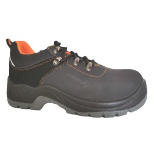 4″ Men’s Split Nubuck Leather Reflective Stripe Steel Toe Steel Plate S3 SRC Safety Work Shoes