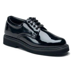 4″ Black Patent Oxford Shoe for Men