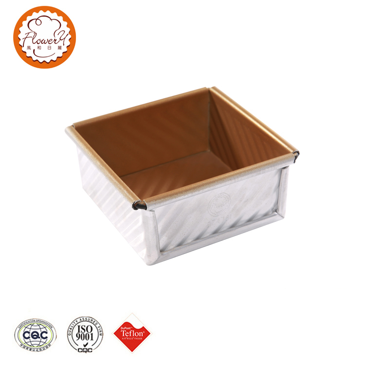 non-stick baking bread loaf pan with lid